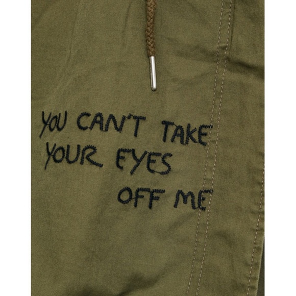 Last☝️ Olive Cute Patch 100% Cotton Utility Jacket - Picture 5 of 8